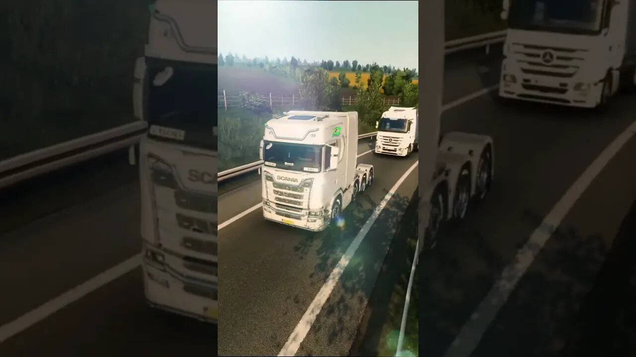 Barão branco na pista | ti0cl | Mapa Br Brasil | Euro Truck Simulator 2 | Shorts