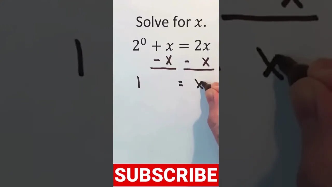 Algebraic equation in a nutshell 🥜