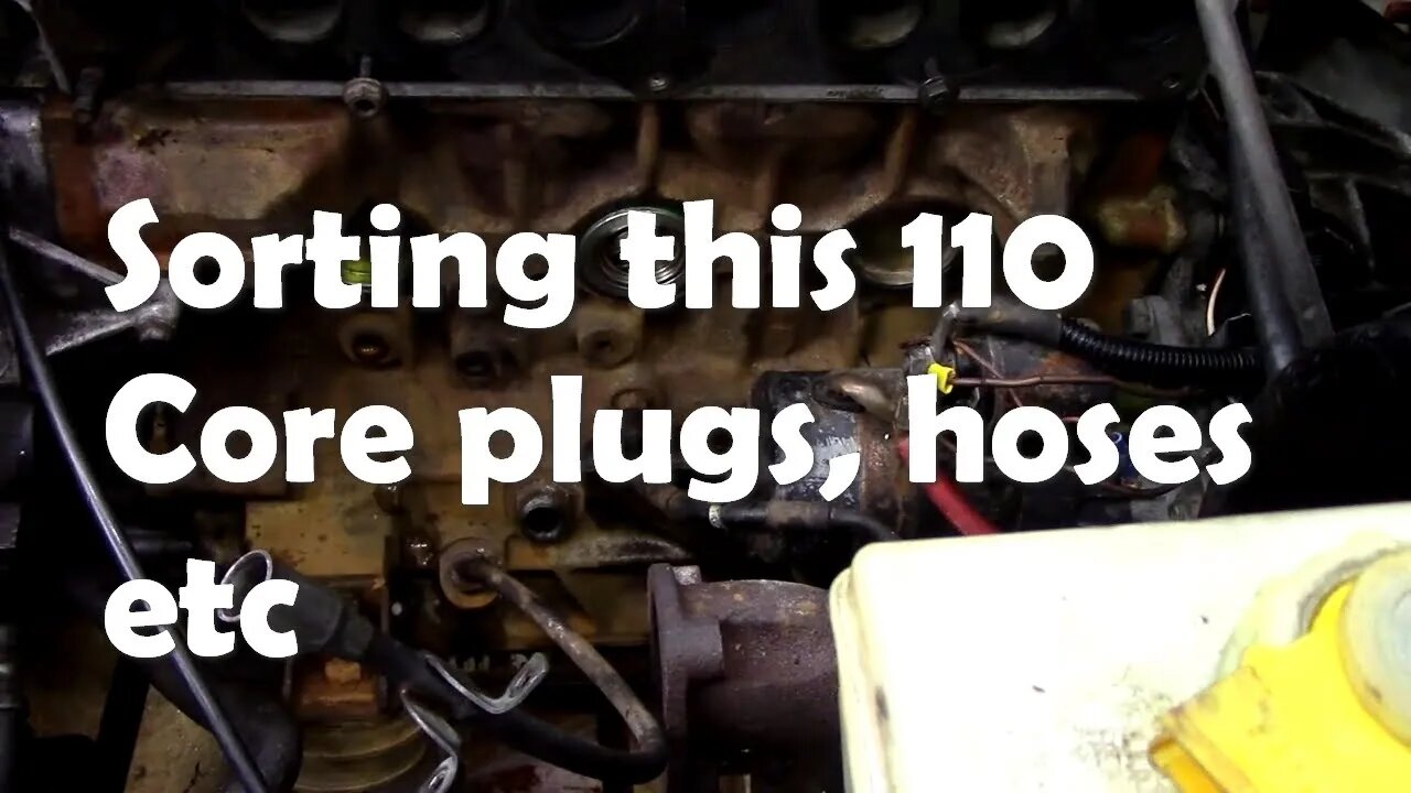 Sorting this other Ghana 110. Hoses pressure testing and turbo adjustment