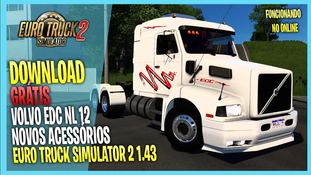 ▶️ETS2 1.43 VOLVO EDC NL12 PARA EURO TRUCK SIMULATOR 2