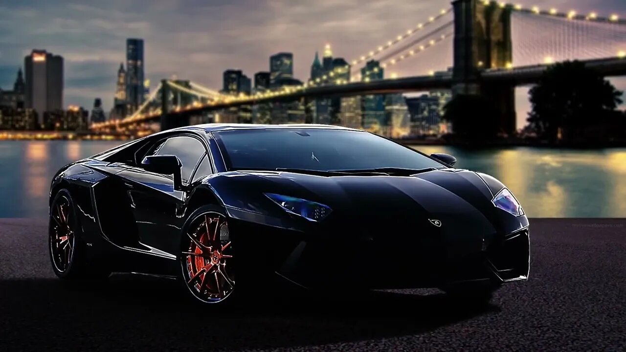Lively Wallpaper - Lambo Black