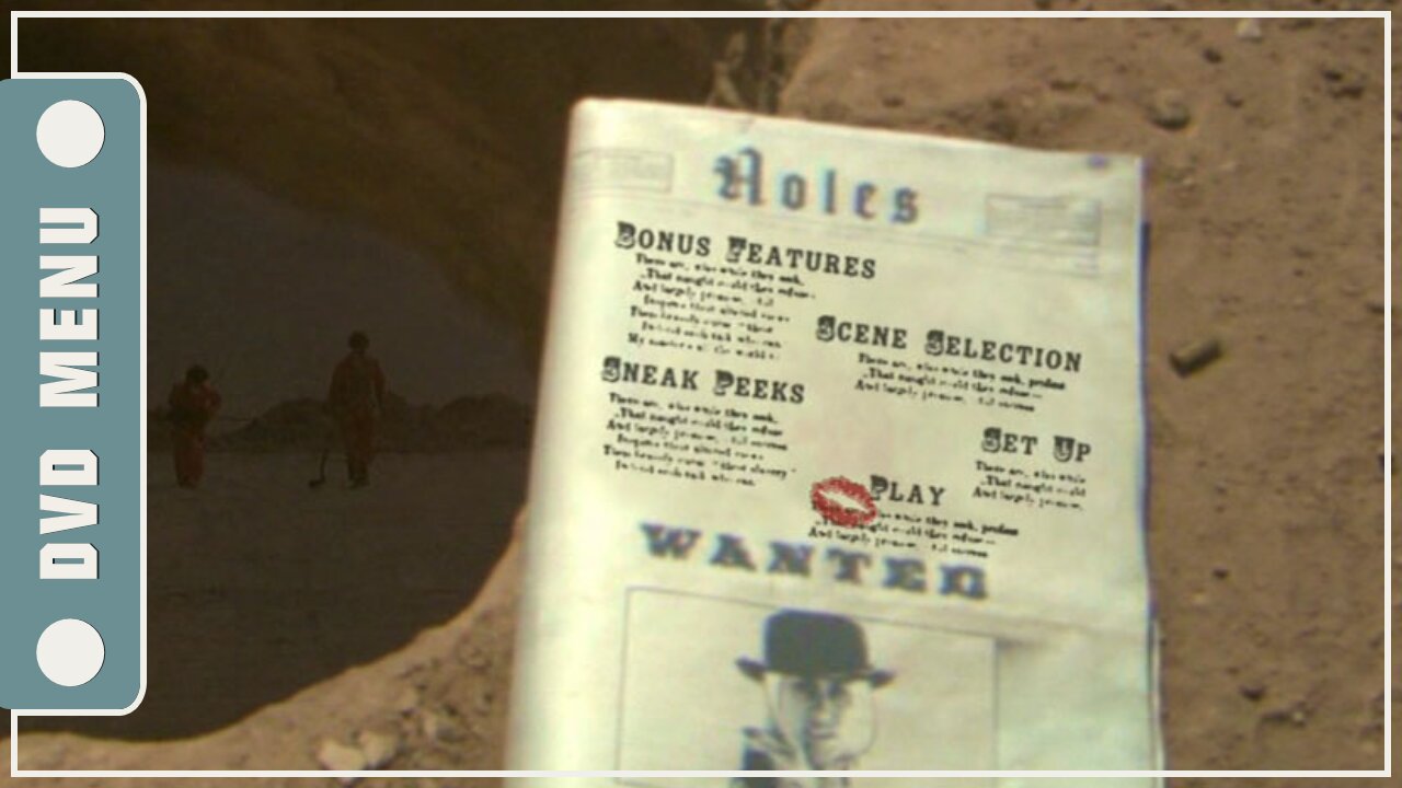 Holes - DVD Menu