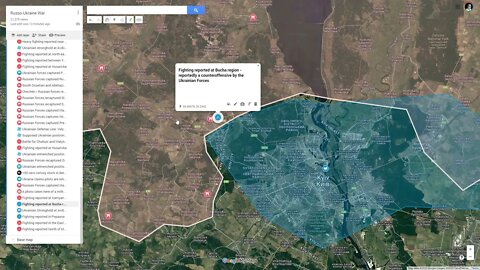 [ Kyiv Front ] Ukrainian Force reportedly conducted counteroffensive at Bucha - Hostomel region