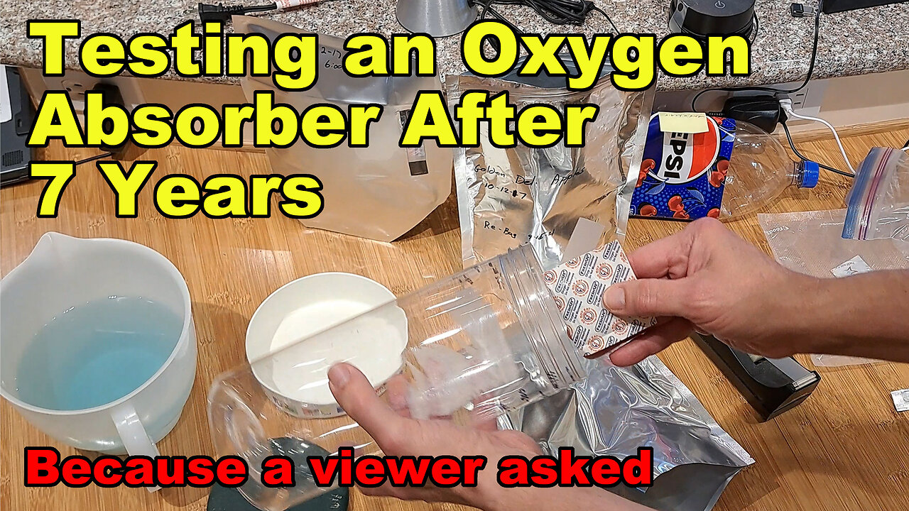 Testing an Oxygen Absorber After Being USED for 7 Years