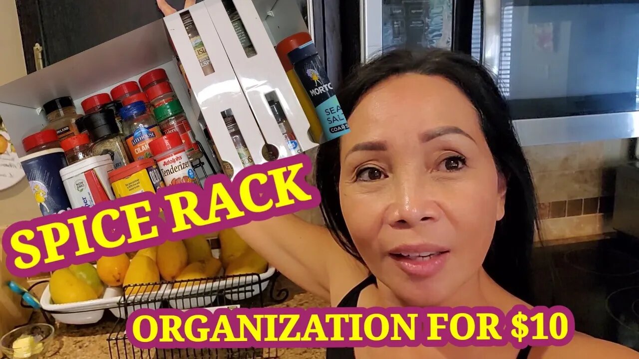 Spice Rack Organization for $10!