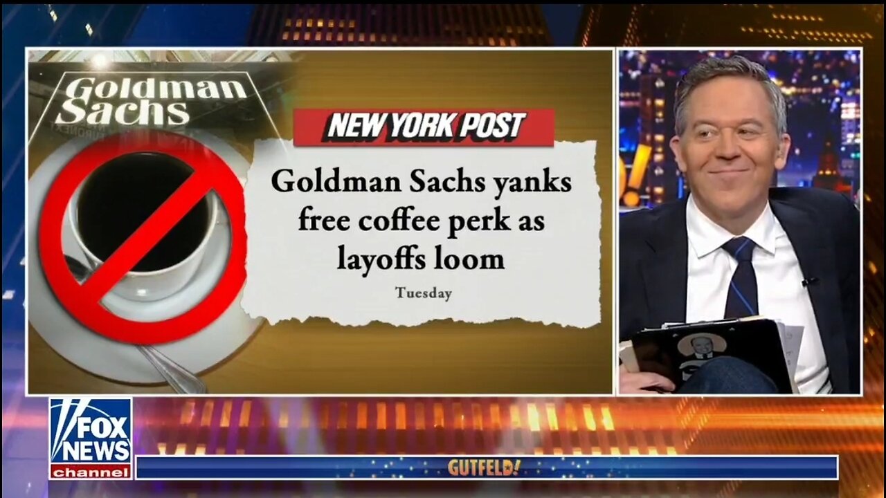 Gutfeld to Goldman Sachs Employees: Stop Whining