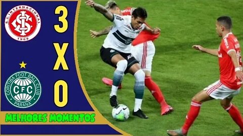 Internacional 3 x 0 Coritiba | Completo - Melhores Momentos | 24/06/2022