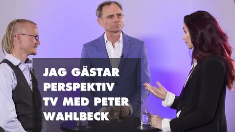 Jag gästar Perspektiv TV med Peter Wahlbeck och Mikael Cromsjö