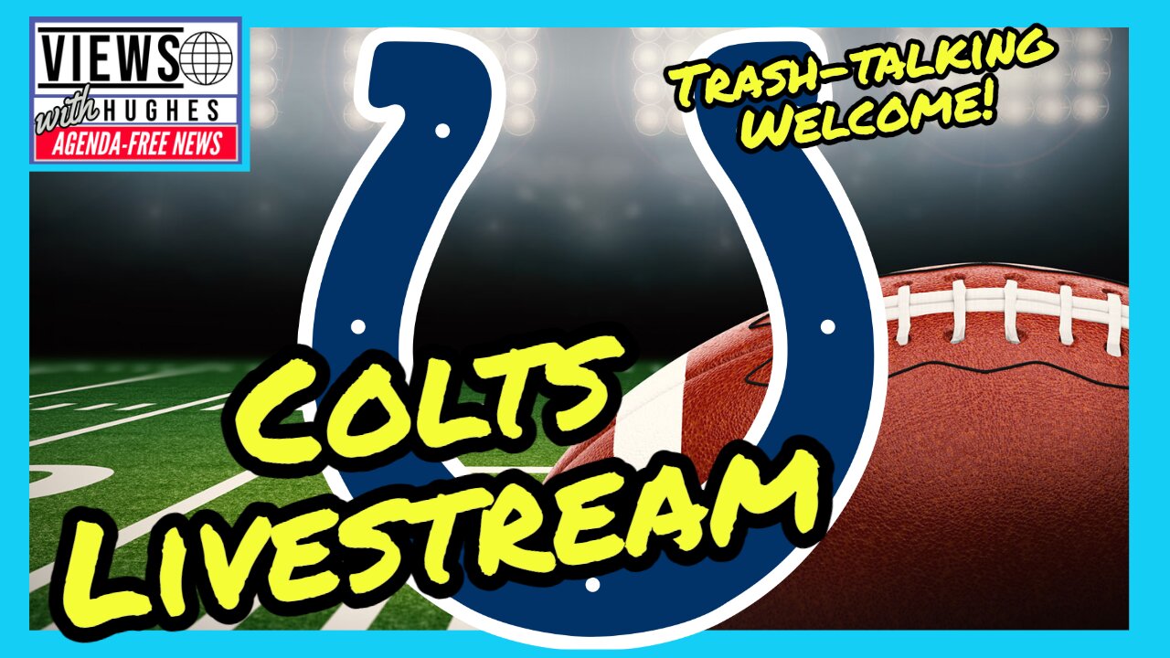 Colts Thursday Night Football Watch-Along LiveStream