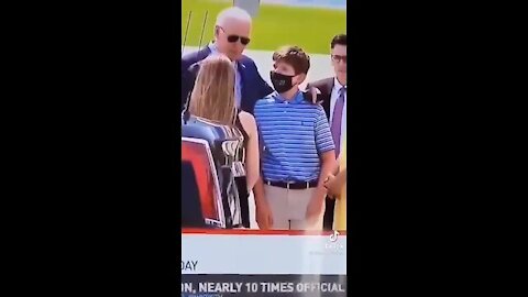What is Joe biden doing with this kid? WTF Weird or Normal