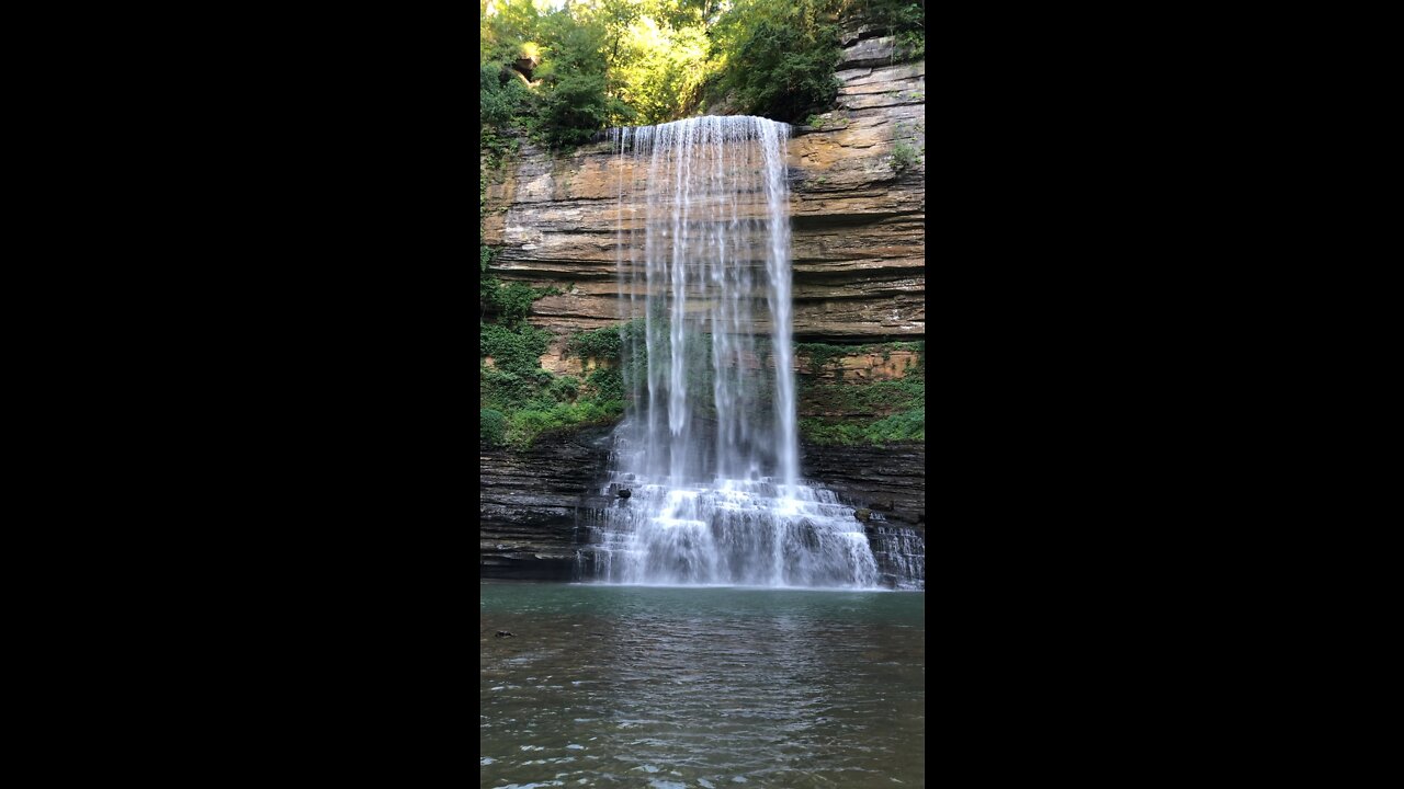 Waterfall in Beautiful Tennessee. God’s Creations Brings Peace to the Soul.