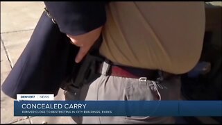 Denver council committee approves measure to ban concealed carry in city parks, buildings