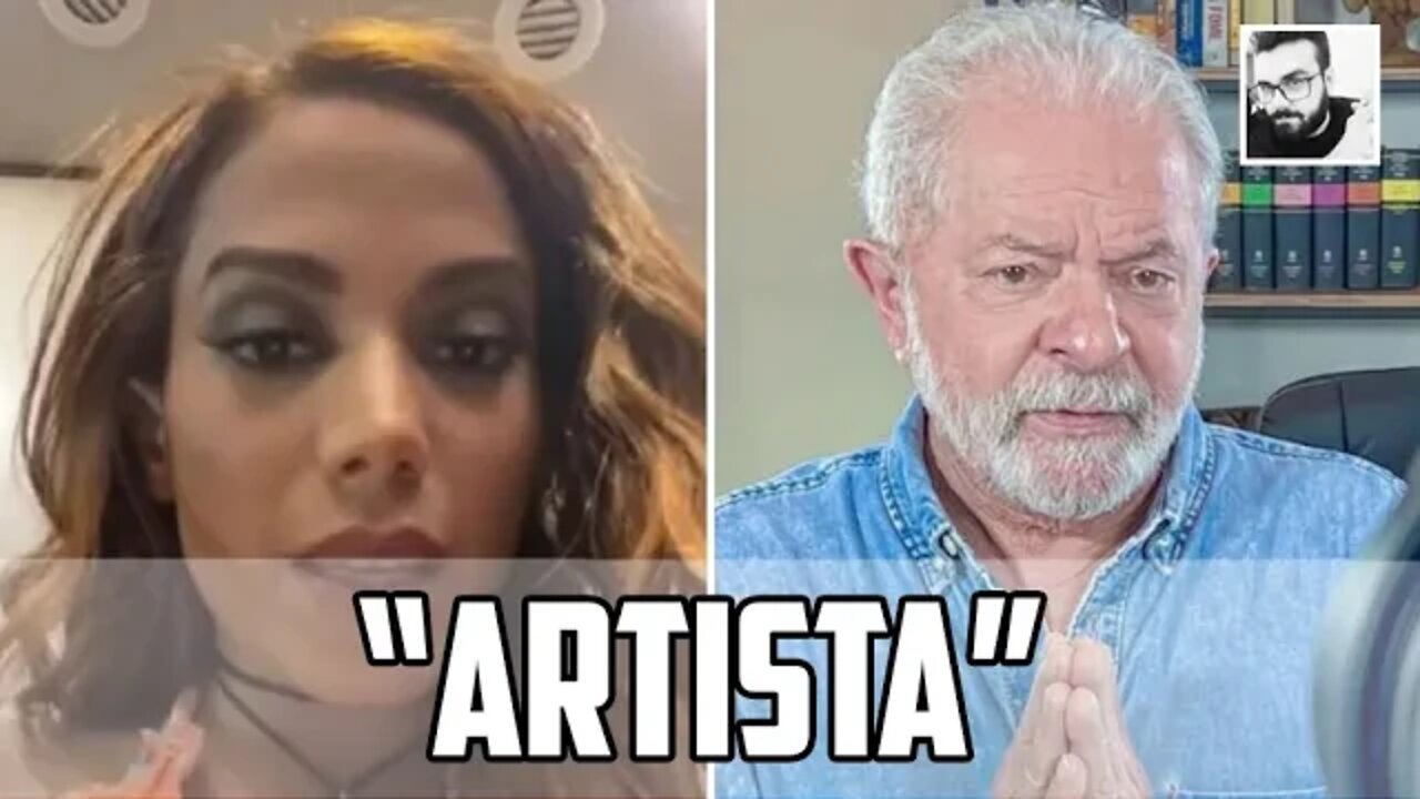 ANITTA APOIANDO LULA NAS REDES SOCIAIS