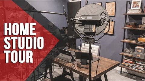 Tour My New Podcast / Vlogging Studio