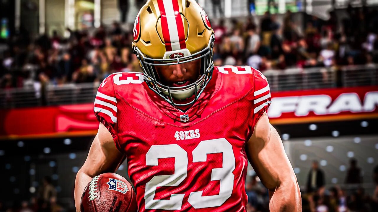 HOW TO PLAY MADDEN 24 LIKE A PRO! CHRISTIAN MCCAFFREY GAMEPLAY (49ERS VS EAGLES)