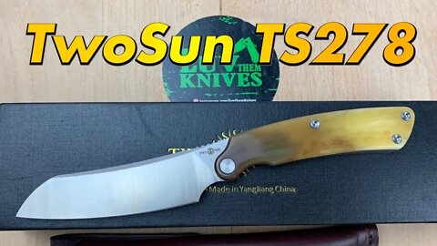 TwoSun TS278 Fixed Blade …. Not tactical but very practical !!