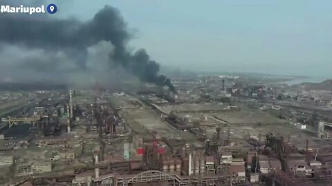 The Azovstal plant in Mariupol has been under pretty much constant shelling by Russian forces!