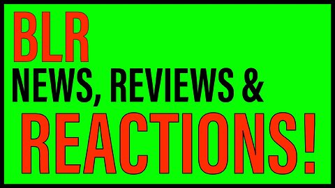 BLR News Reviews and Reactions | BCR Black conservative review! Featuring: @KidGravityBeyond ​