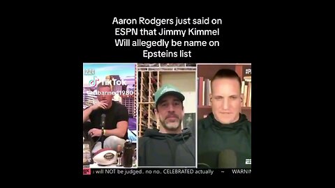 Jimmy Kimmel on Epstein list?? 🤔