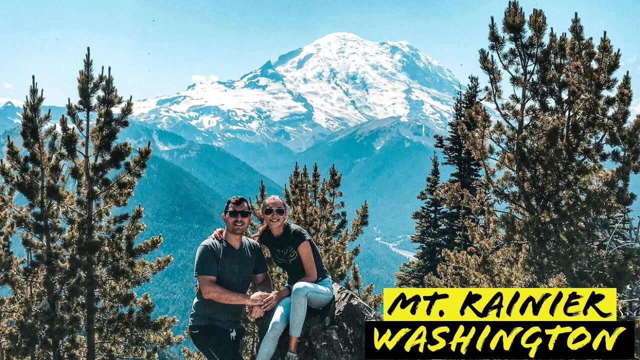 Best Hike for the view of Mt. Rainier | Washington Wilderness Hike |Outdoor Hikes Travel Vlog