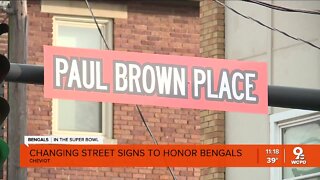 Tri-State city honors Bengals by changing street signs