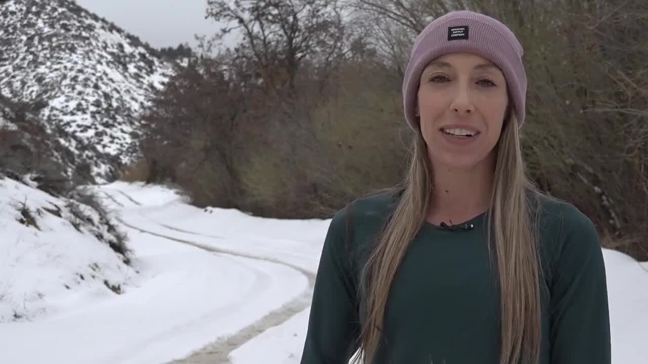 Snow adds another element of difficulty to the Race to Robie Creek