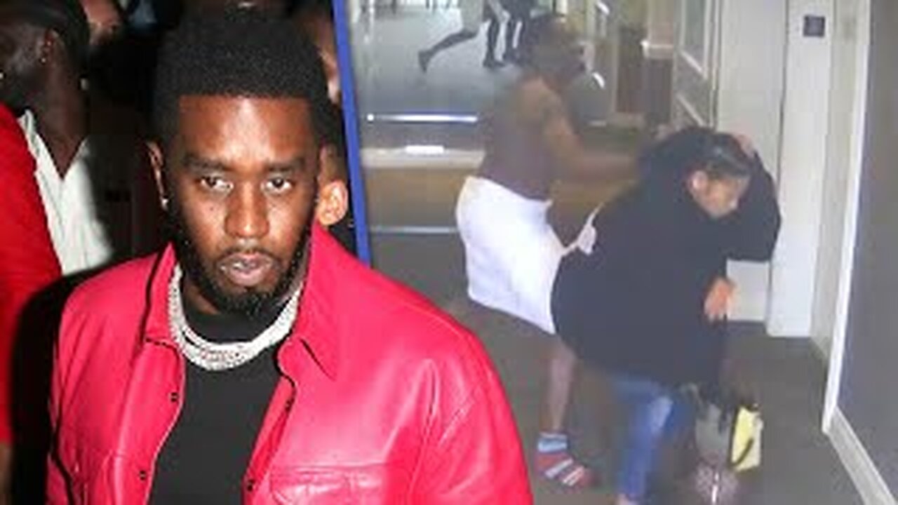 Diddy Attacks Cassie in Never-Before-Seen 2016 Security Footage