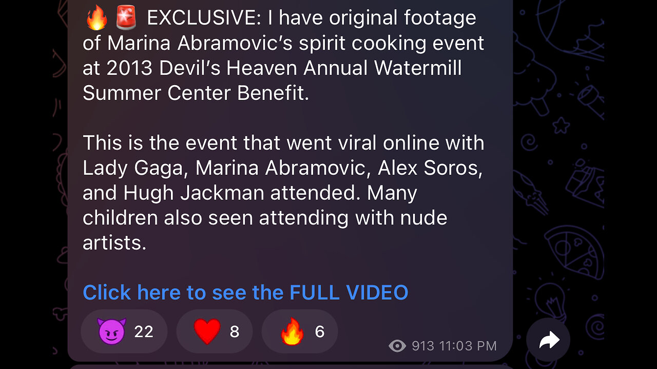 Marina Abramovic’s spirit cooking event- Devil’s Heaven Annual Watermill Summer Center Benefit