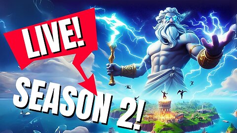 🔴LIVE -Fortnite SEASON 2 is HERE