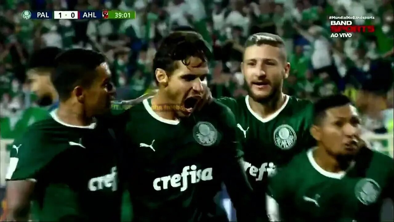 Gol de Raphael Veiga | PALMEIRAS X AL AHLY | Mundial de Clubes—Semifinal