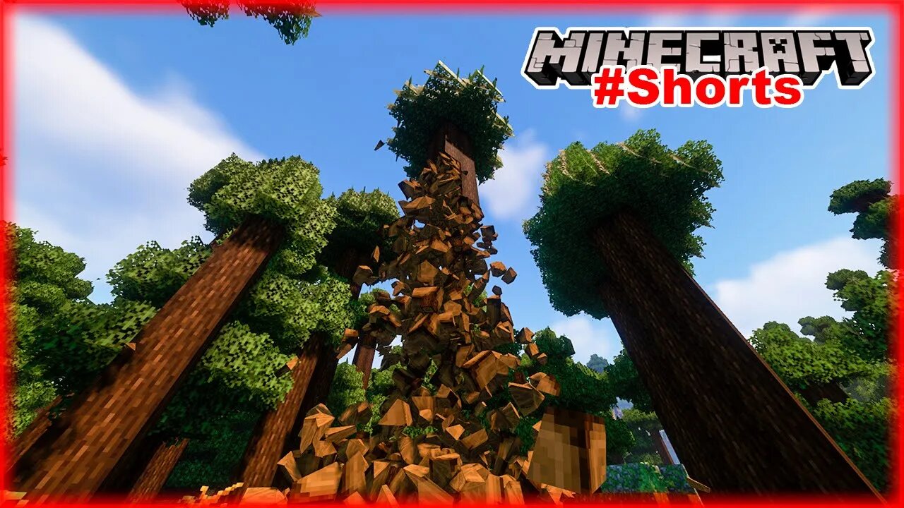 Minecraft mas com física! #shorts #minecraft #relaxante #rtx