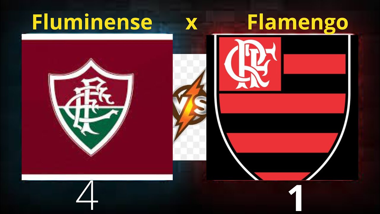 Fluminense x Flamengo jogo de Páscoa