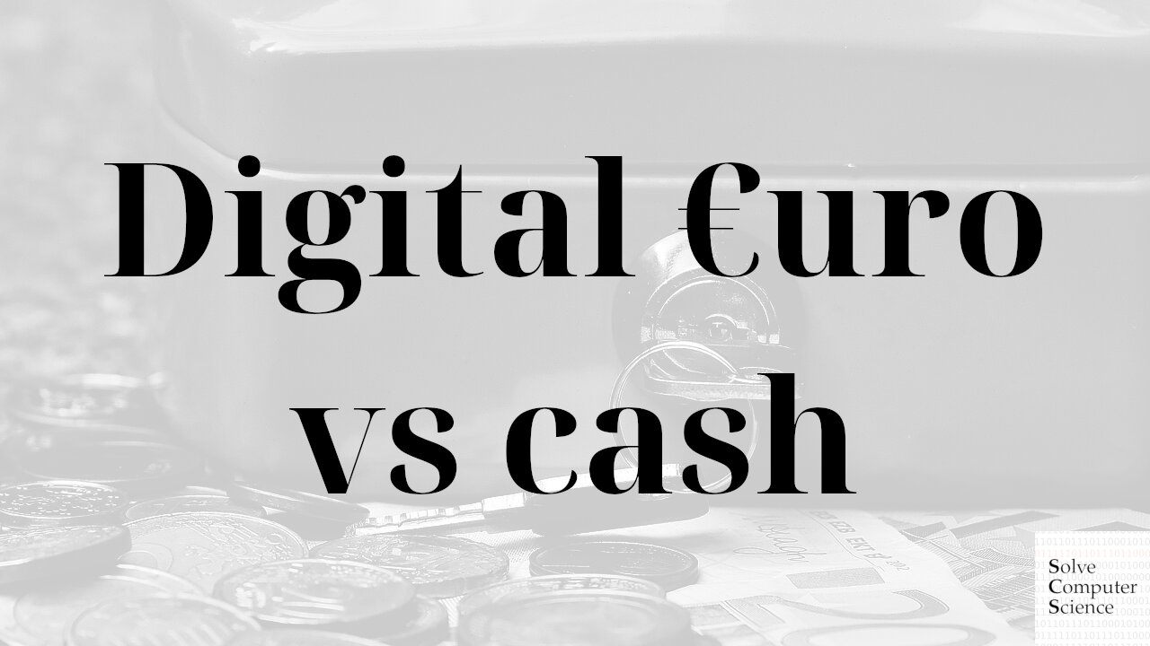 Will digital euro be really like cash?