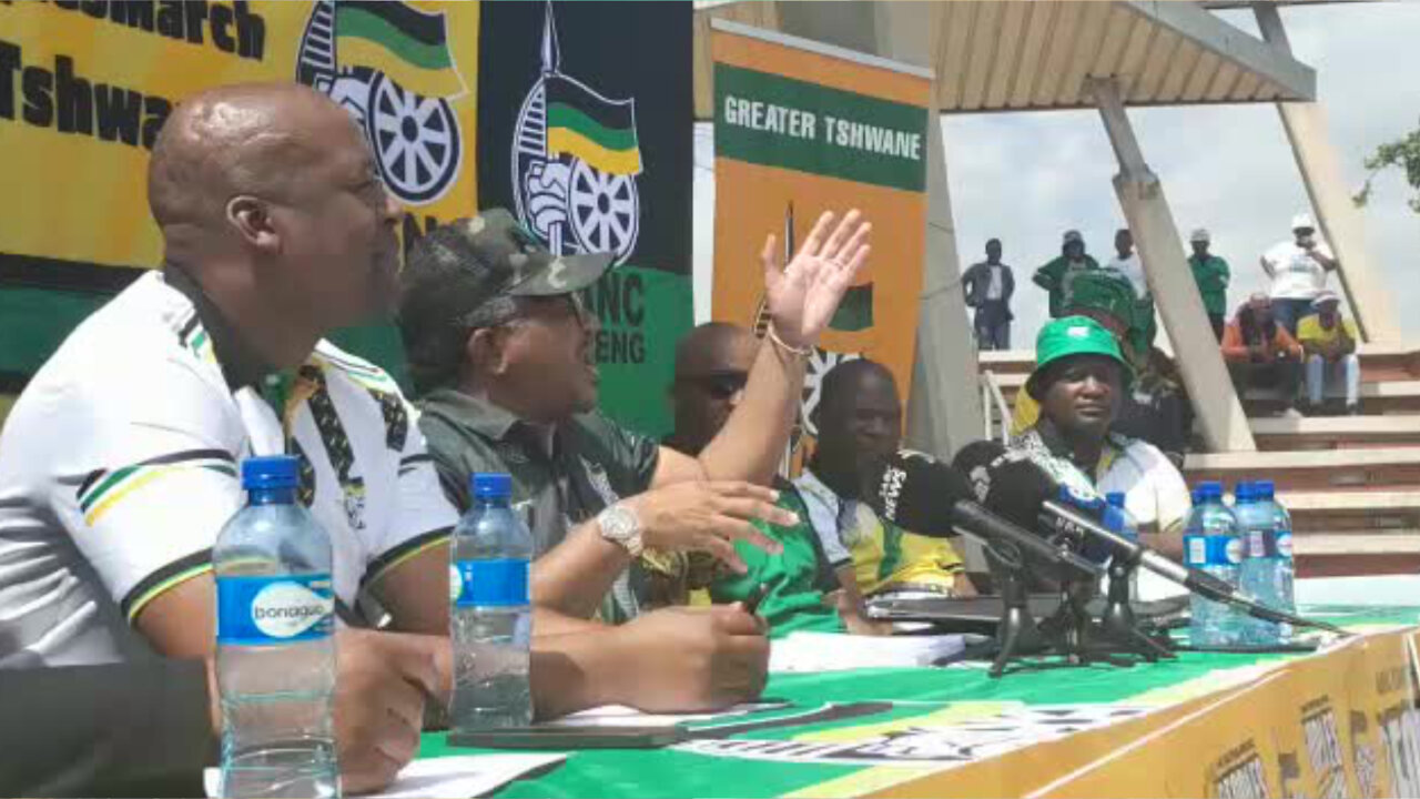 Watch: ANC's Mbalula Announces Tshwane People's March in Response to Service Delivery Failures