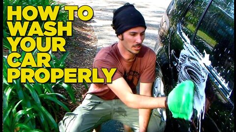 How to Wash Your Car Properly