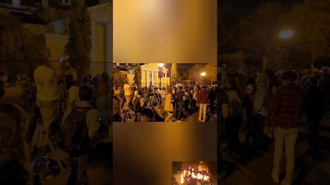 Celebration In BLM Plaza Washington D.C. Upon Word That Biden Was Presumed Winner Of 2020 Election!