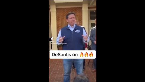 DeSantis on fire 🇺🇸🔥