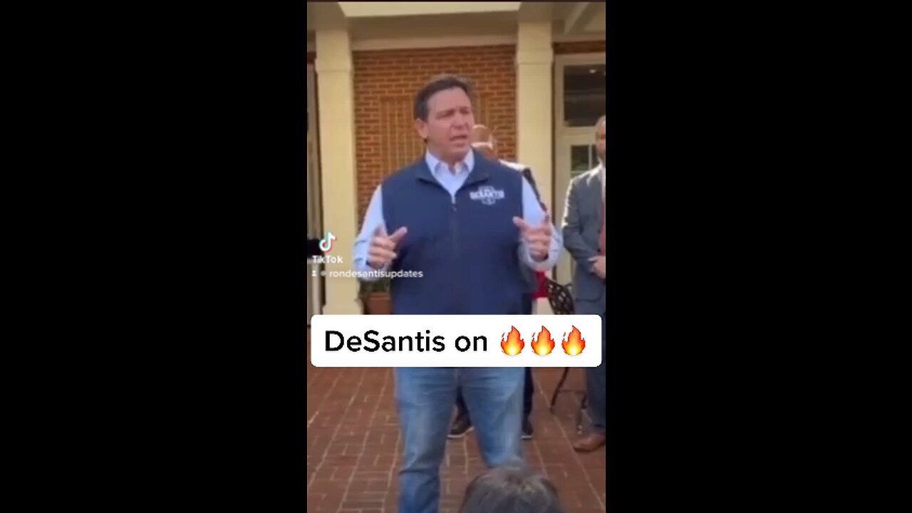 DeSantis on fire 🇺🇸🔥