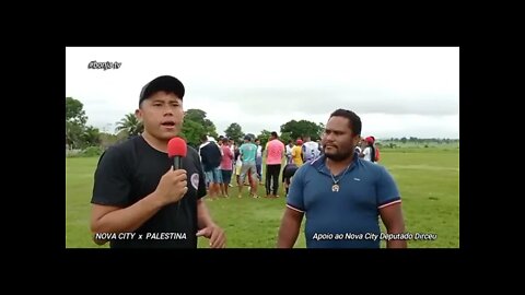 NOVA CITY x PALESTINA - CAMPEONATO MUNICIPAL SÉRIE B | bonja tv