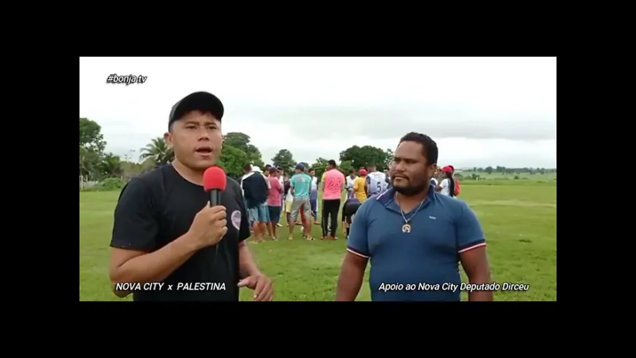 NOVA CITY x PALESTINA - CAMPEONATO MUNICIPAL SÉRIE B | bonja tv