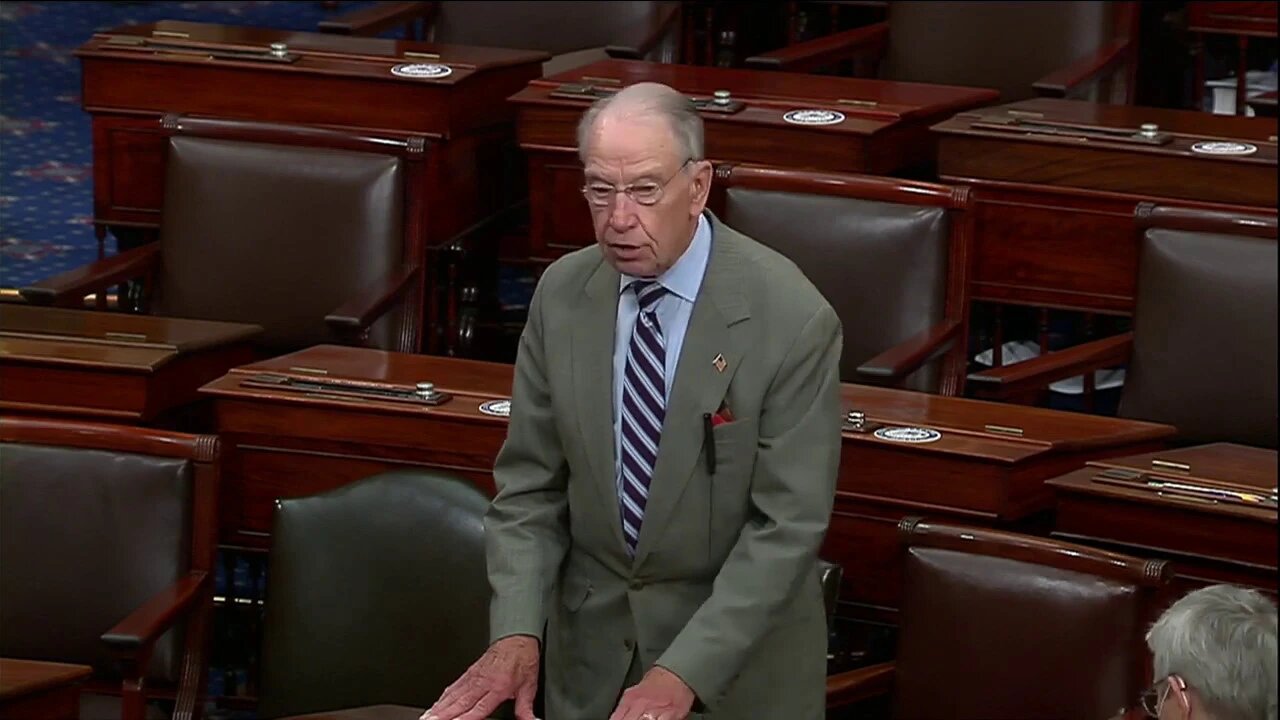 Grassley on Protecting Future Generations