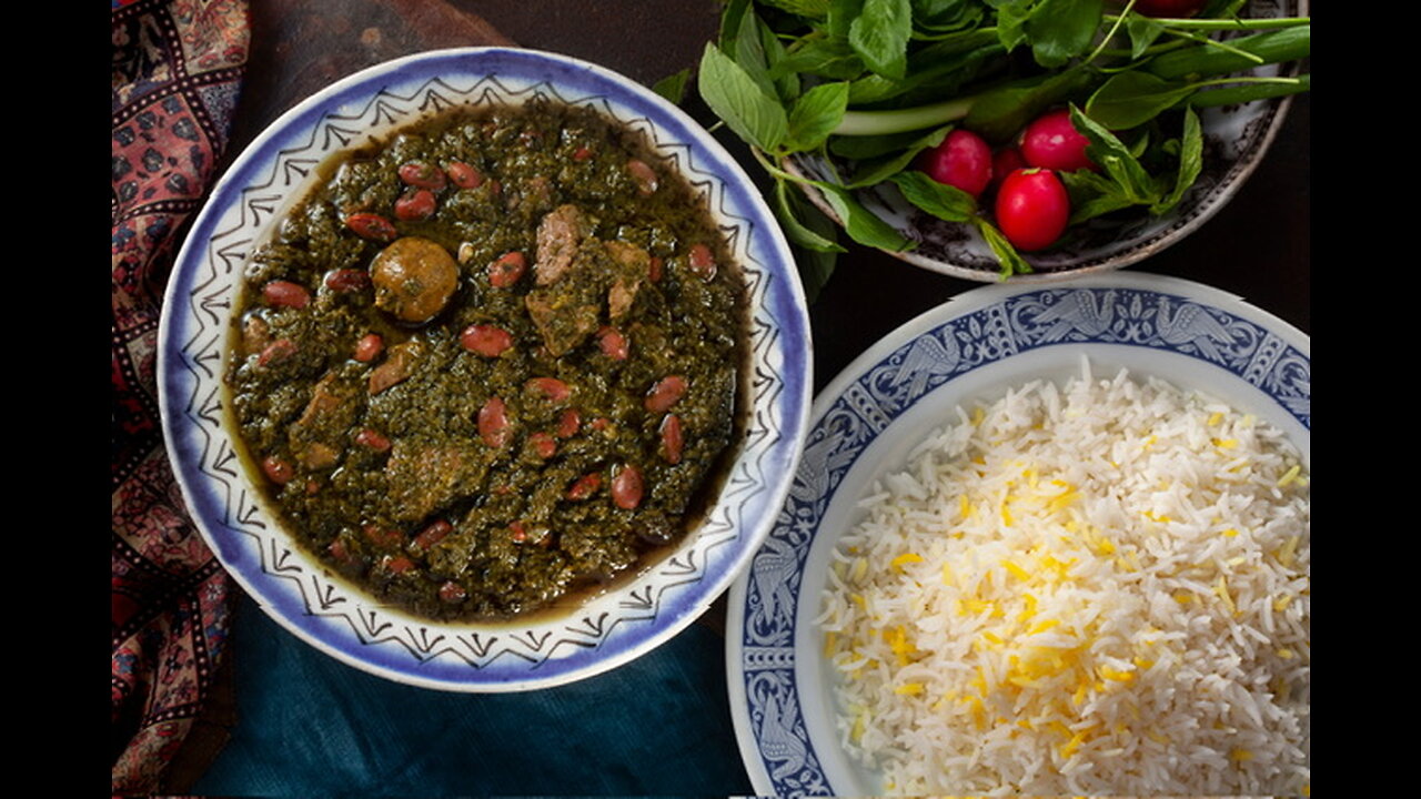 Ghormeh sabzi (Persian Food)