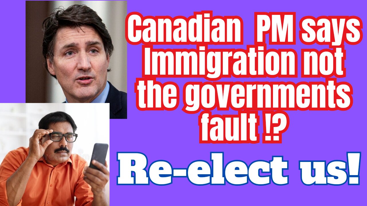 Over immigration not our fault says every Prime minister everywhere!