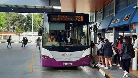 Bus Spotting at various places of Singapore/SBS Transit