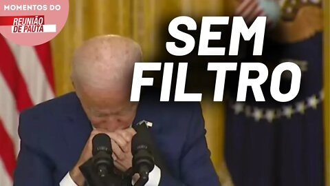 Biden ofende repórter da Fox | Momentos do Reunião de Pauta