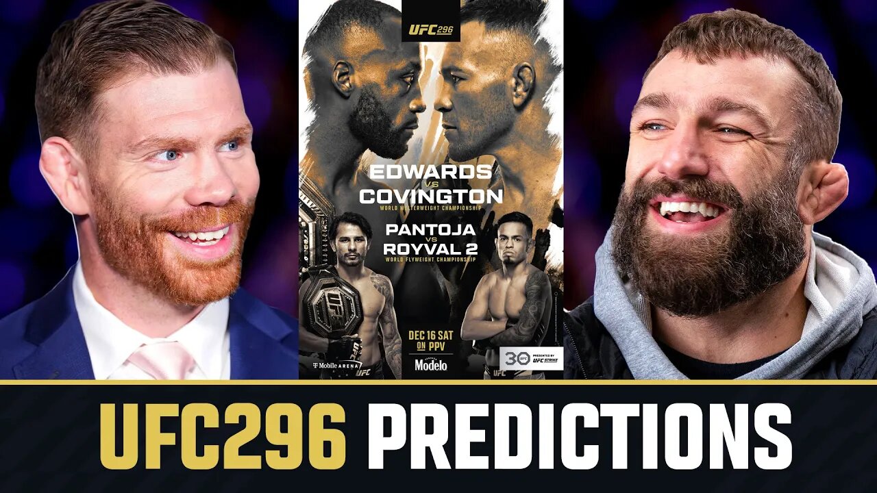 UFC 296 PREDICTIONS | Round-Up w/ Paul Felder & Michael Chiesa 🔥