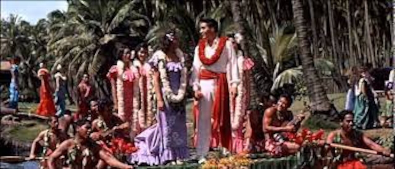 Elvis Presley Hawaiian Wedding Song from the film Blue Hawaii HD