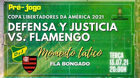 PRÉ-JOGO LIBERTADORES: DEFENSA Y JUSTICIA X FLAMENGO | CANAL FLA BONGADO |