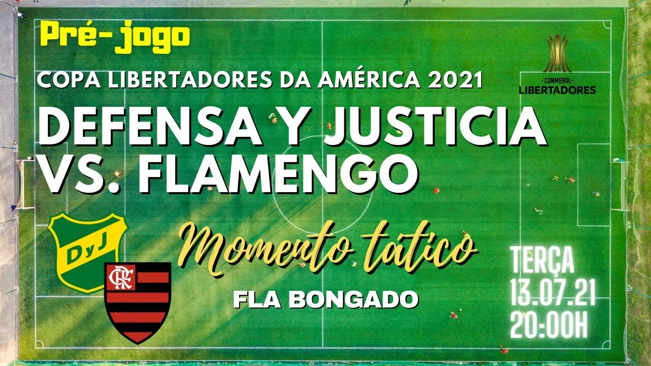 PRÉ-JOGO LIBERTADORES: DEFENSA Y JUSTICIA X FLAMENGO | CANAL FLA BONGADO |