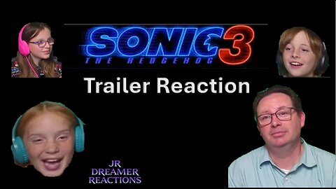 Sonic The Hedgehog 3 Trailer Reaction